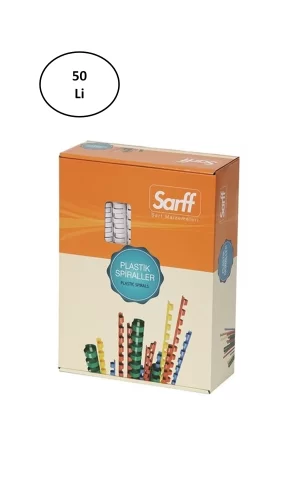 Sarff 4:1 32 Mm Helezon Spiral 50 Li Şeffaf Tel