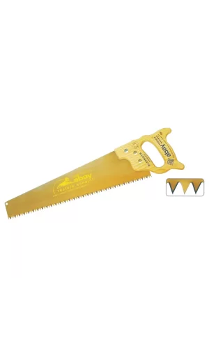 Sarı Çelik Pala Testere 50 Cm - Ahşap Sap