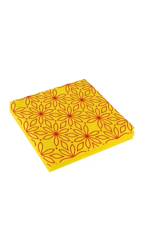 Sarı Temizlik Bezi 80li Paket