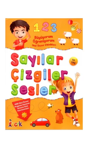 Sayılar Çizgiler Sesler / Büyüyorum Öğreniyorum