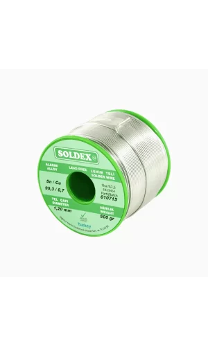 Scn100 Gümüşsüz Özel Alaşım Lehim Teli 200 Gr - 0.5 Mm