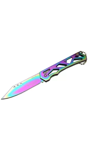Sdr-13x Gökkuşağı Çakı 17 Cm Manuel, Kemerlikli