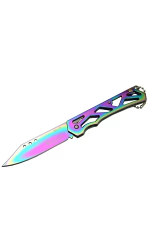 Sdr-13x Gökkuşağı Çakı 17 Cm Manuel, Kemerlikli
