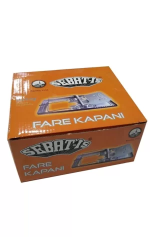 Sebat-iş Yaylı Metal Fare Kapanı 12 Adet