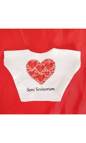 Seni Seviyorum Baskılı Tişört