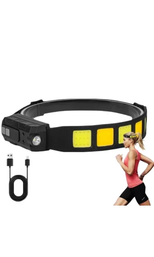 Sensörlü Cob Xpg Led Kafa Lambası  Wt-066