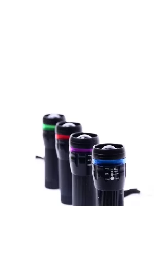 Şeritli Zoom Odaklı El Feneri Bigem Bm-310
