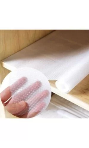 Sermat Sılver Eva Shelf Liner Şeffaf Kaydırmaz Raf Dolap Ve Çekmece Örtüsü 45 Cm X 10 Metre Royaleks-RF50