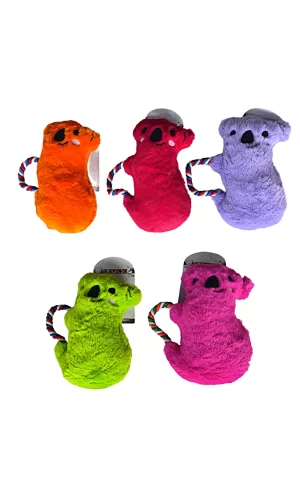 Sesli Peluş Kedi Köpek Oyuncağı 25 cm Çeşitli Renklerde