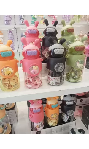 Sevimli Tavşan Su Matarası