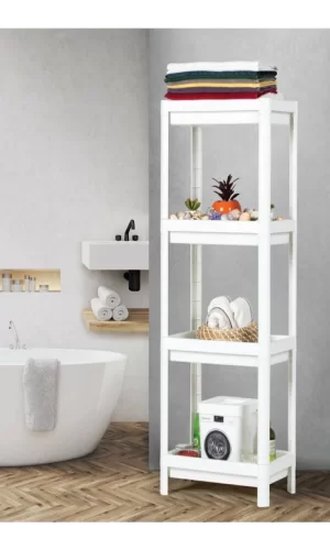 Shelf 3 Katlı  Raf Ünitesi -  Mutfak - Banyo  Depolama Rafı