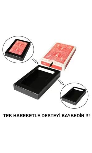 Sihirli Kaybolan Deste Oyun Kağıdı İlizyon Oyunu Kaybolan Kart