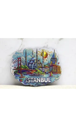Silikon İstanbul Temalı Magnet Alk4342