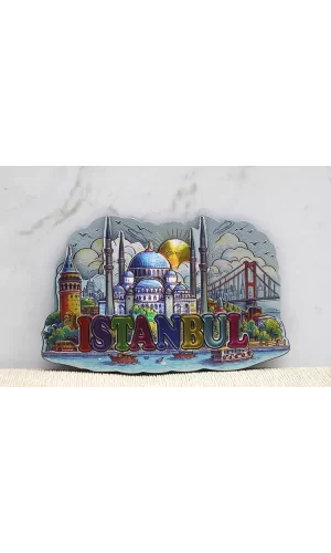 Silikon İstanbul Temalı Magnet Alk4343