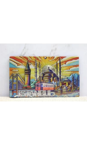 Silikon İstanbul Temalı Magnet Alk4346