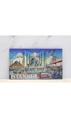 Silikon İstanbul Temalı Magnet Alk4348