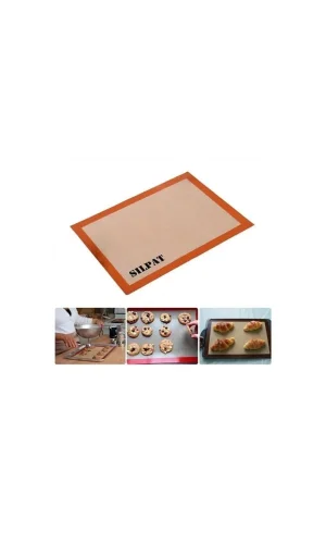 Silikon Silpat Yanmaz Yapışmaz Pişirme Matı