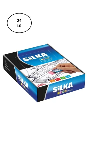 Silka Art.3 Neon Silgi 24lü Paket
