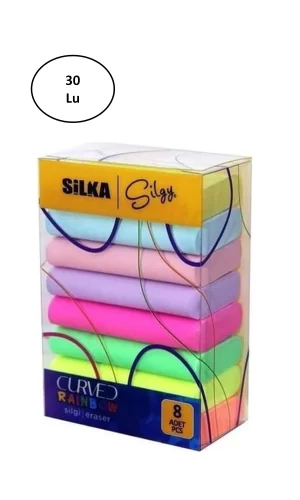 Silka Curved Rainbow 8 Li Silgi 30lu