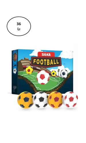 Silka Silgy Football Serisi Silgi 36lı