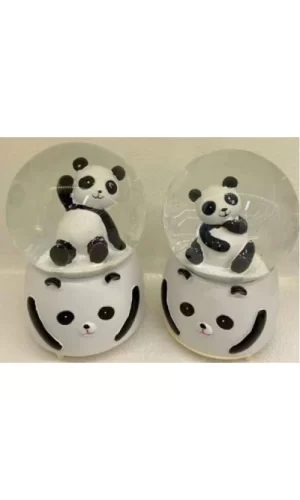 Siyah-Beyaz Panda Kar Küresi Orta Boy