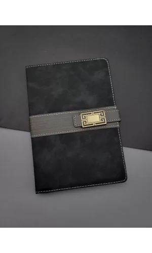Siyah Çizgili Defter