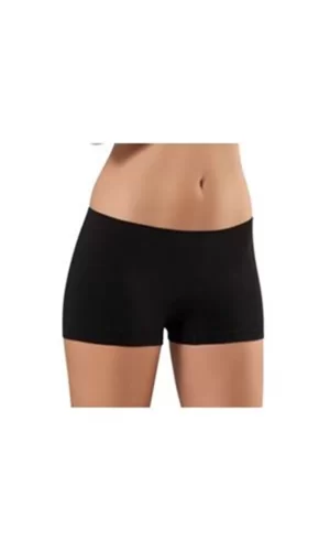 Siyah Dikişsiz Kadın Boxer Korse - 700