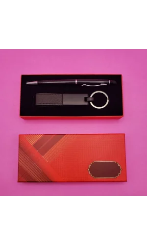 Siyah Touchpen Kalem Ve Anahtarlık