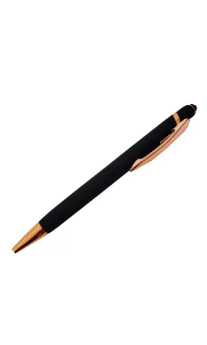 Siyah Tükenmez Rubber Kalem Touchpen