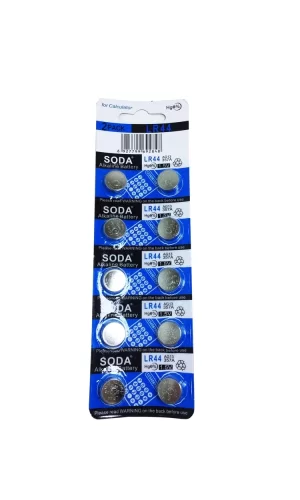 Soda Ag13 Lr44/357 Alkalin 10lu Düğme Pil
