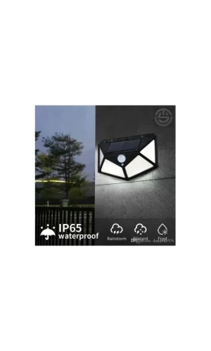 Solar Bahçe Aydınlatma Lambası 100 Led