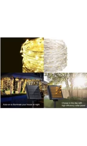 SOLAR Peri Led 20m 200 Led Gün Işığı