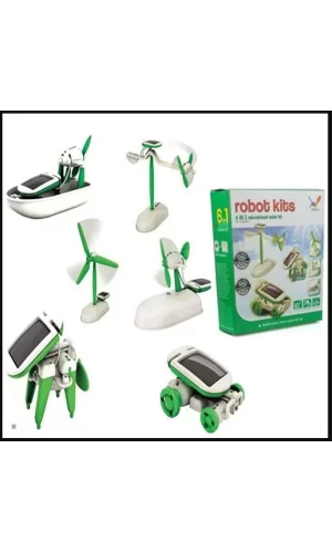 Solar Robot Mucit Kiti - 6 İn 1