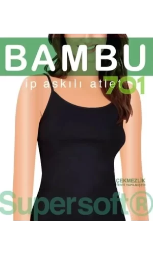 Star 701 Kadın  Bambu İp Askılı  Atlet