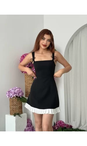 Steel Fiyonk Detay Elbise
