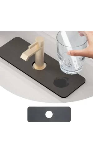Su Emici Sihirli Mutfak Banyo Musluk Matı Lavabo Kenar Matı