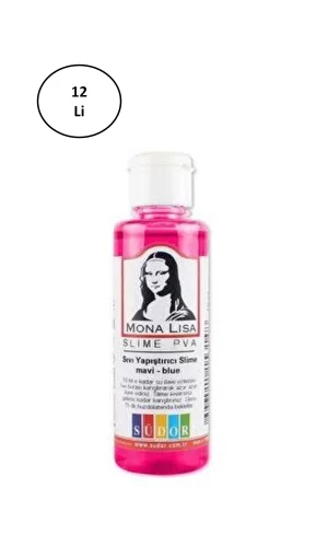 Südor Sıvı Slime 70 Ml Fosforlu Pembe 12li