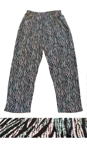 Süet Cepli Pantolon Eşofman Pijama Altı Büyük Beden  Düz Paça Desen 2