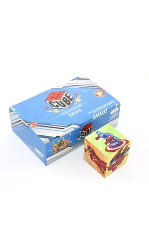 Süper Kahramanlı Küp Yapboz Alk2125