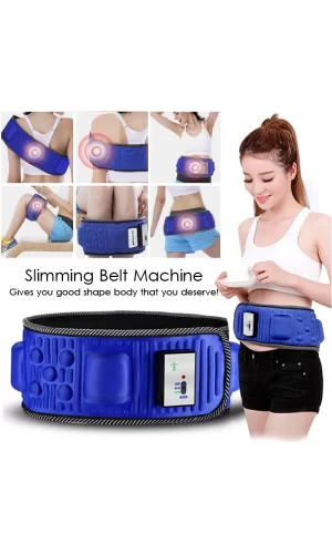 Super Slim 5 Motorlu Titreşimli Masaj Kemeri Göbek Eritme Aleti