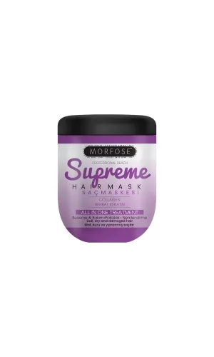 Supreme Saç Maskesi 500 ML - Mat ve Kuru Saçlar İçin - mrfs