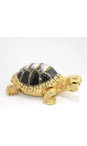 Swarovski Taşlı Kaplumbağa Figürü Model 2