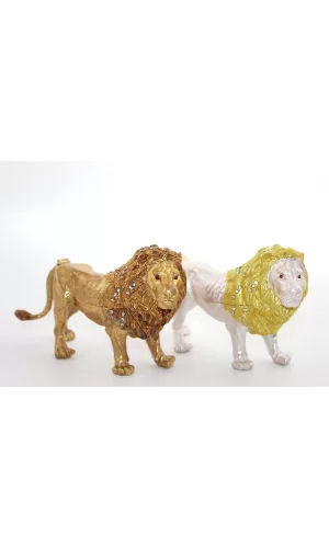 Swarovski Taşlı Tekli Aslan