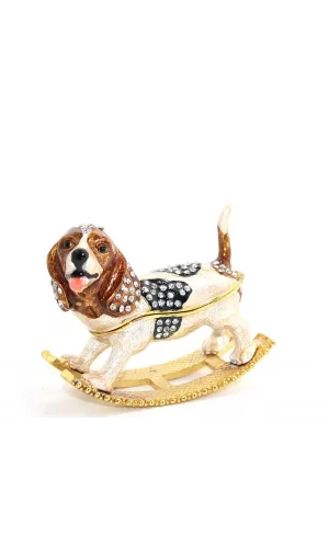 Swarovski Taşlı Tekli Köpek