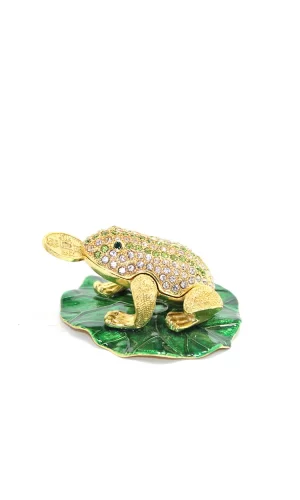 Swarovski Taşlı Tekli Kurbağa Model 2