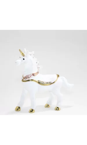 Swarovski Taşlı Tekli Unicorn Figürü