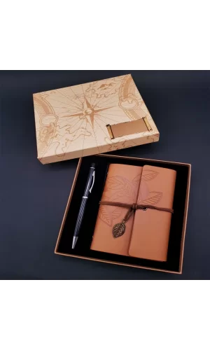 Taba Defter Ve Siyah Kalem