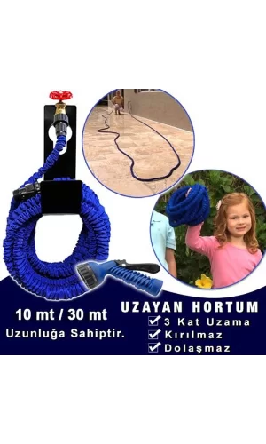 Tabancalı Uzayan Hortum 30 Metre