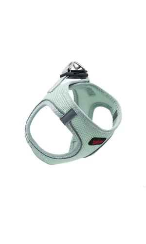 Tailpetz Air Mesh Köpek Göğüs Tasması 2XSmall 28x32 cm Gri Moon