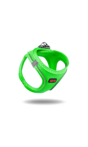 Tailpetz Air Mesh Köpek Göğüs Tasması 2XSmall 28x32 cm Neo Green